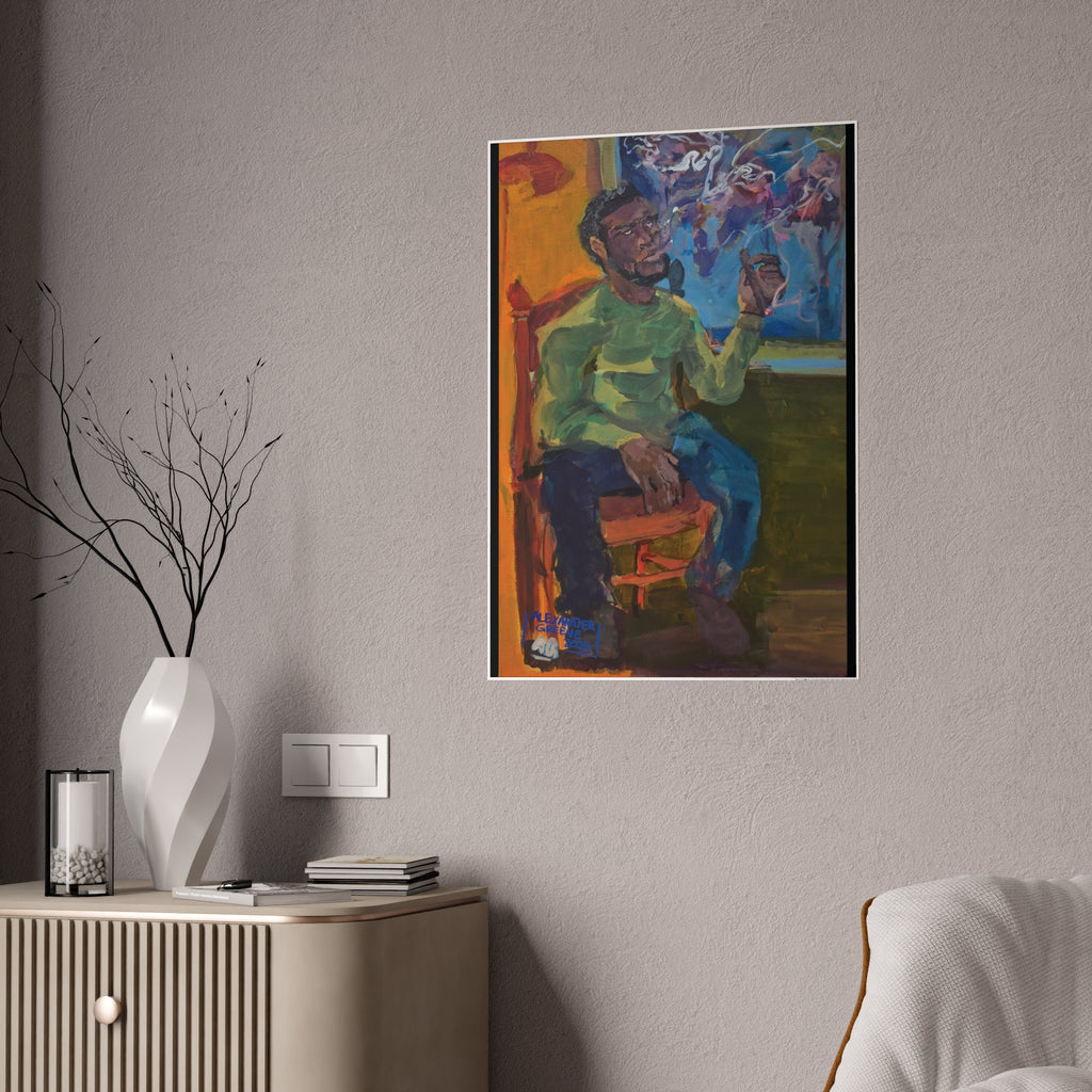 "Smokebreak" Poster Print