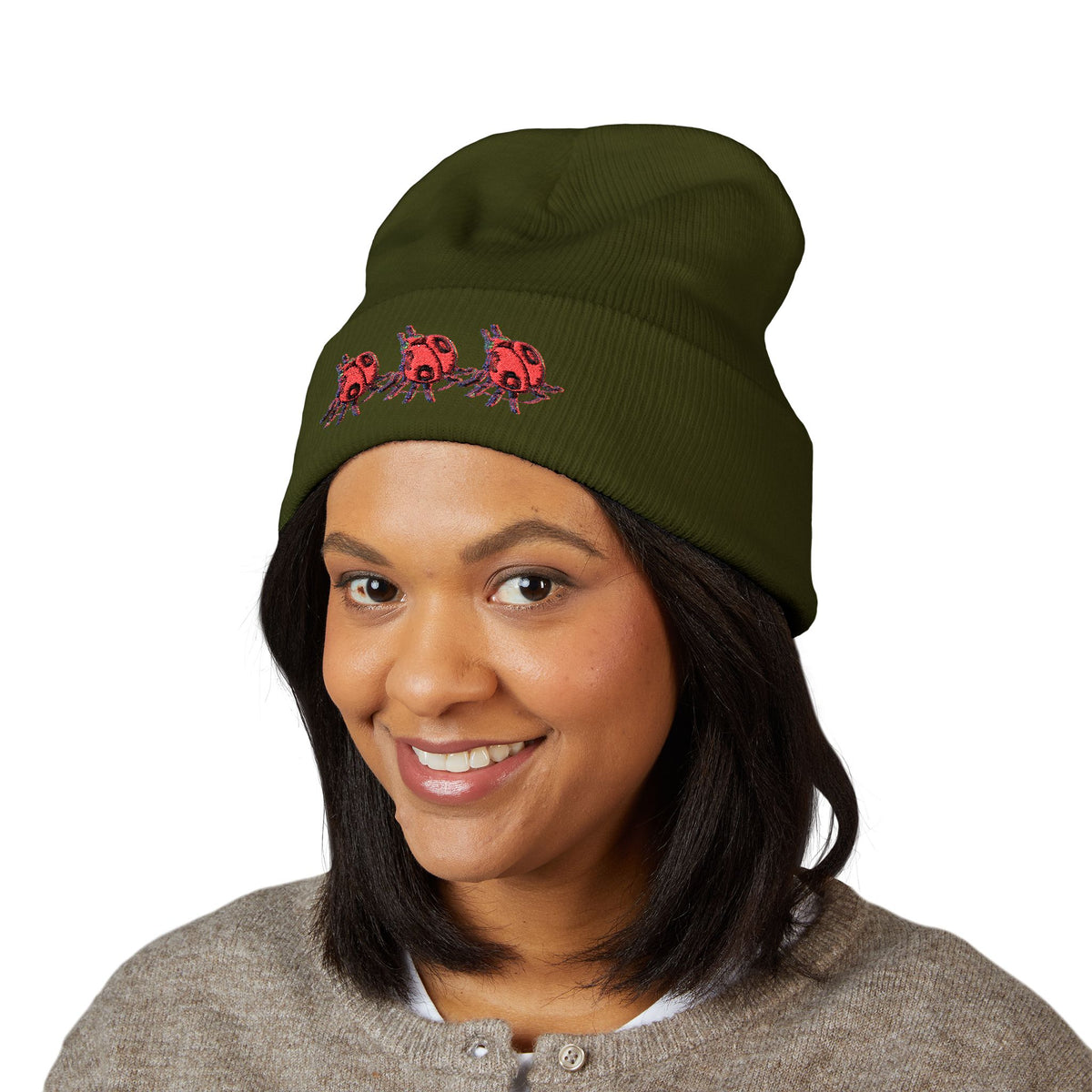 3d Buzzy Beanie (Embroidery)