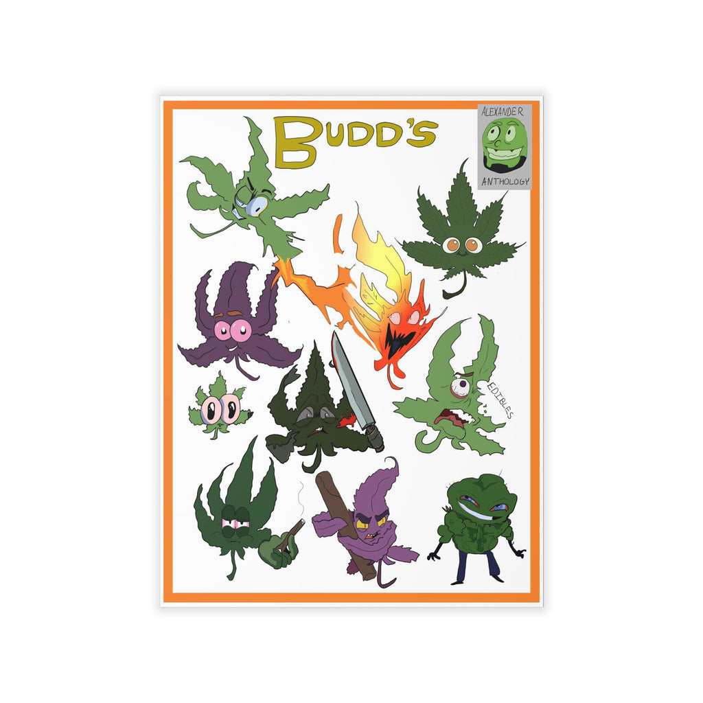 Budds cover Decal