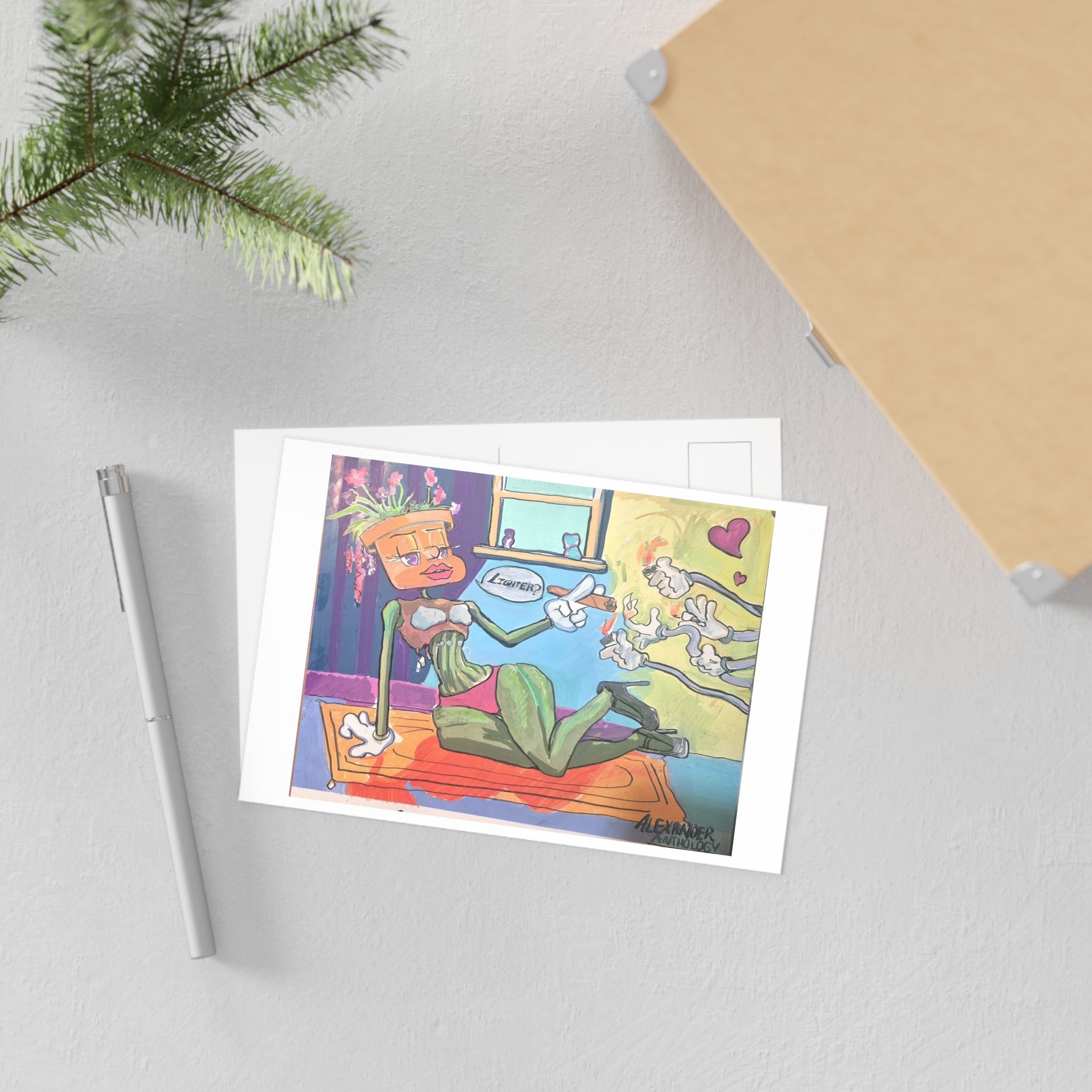 Pretty Pothead  Pinup #2