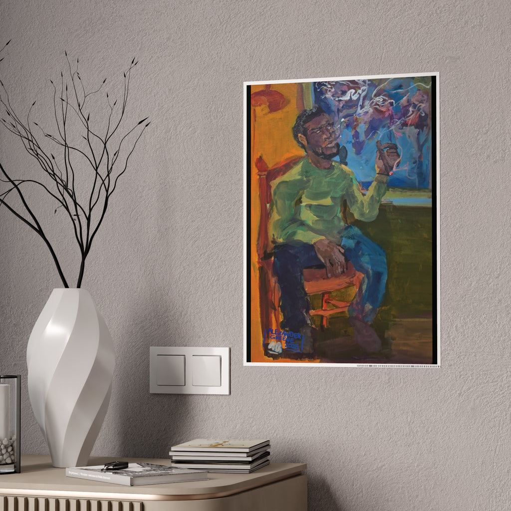 "Smokebreak" Poster Print