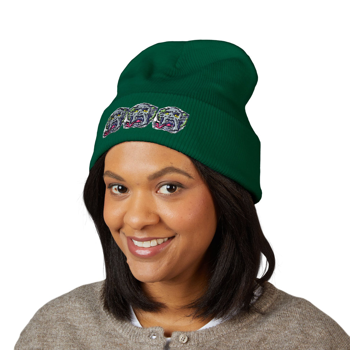 Snake Punk Beanie (Embroidery)