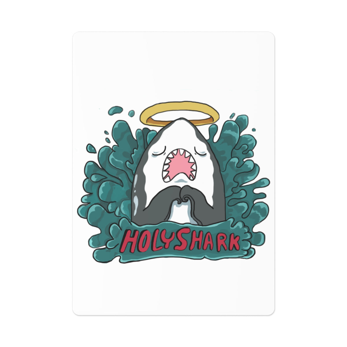 holy shark Poker Cards