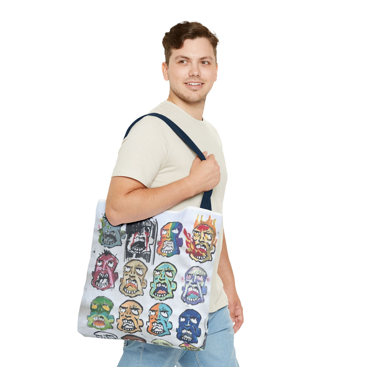 "AHH" Tote Bag (AOP)