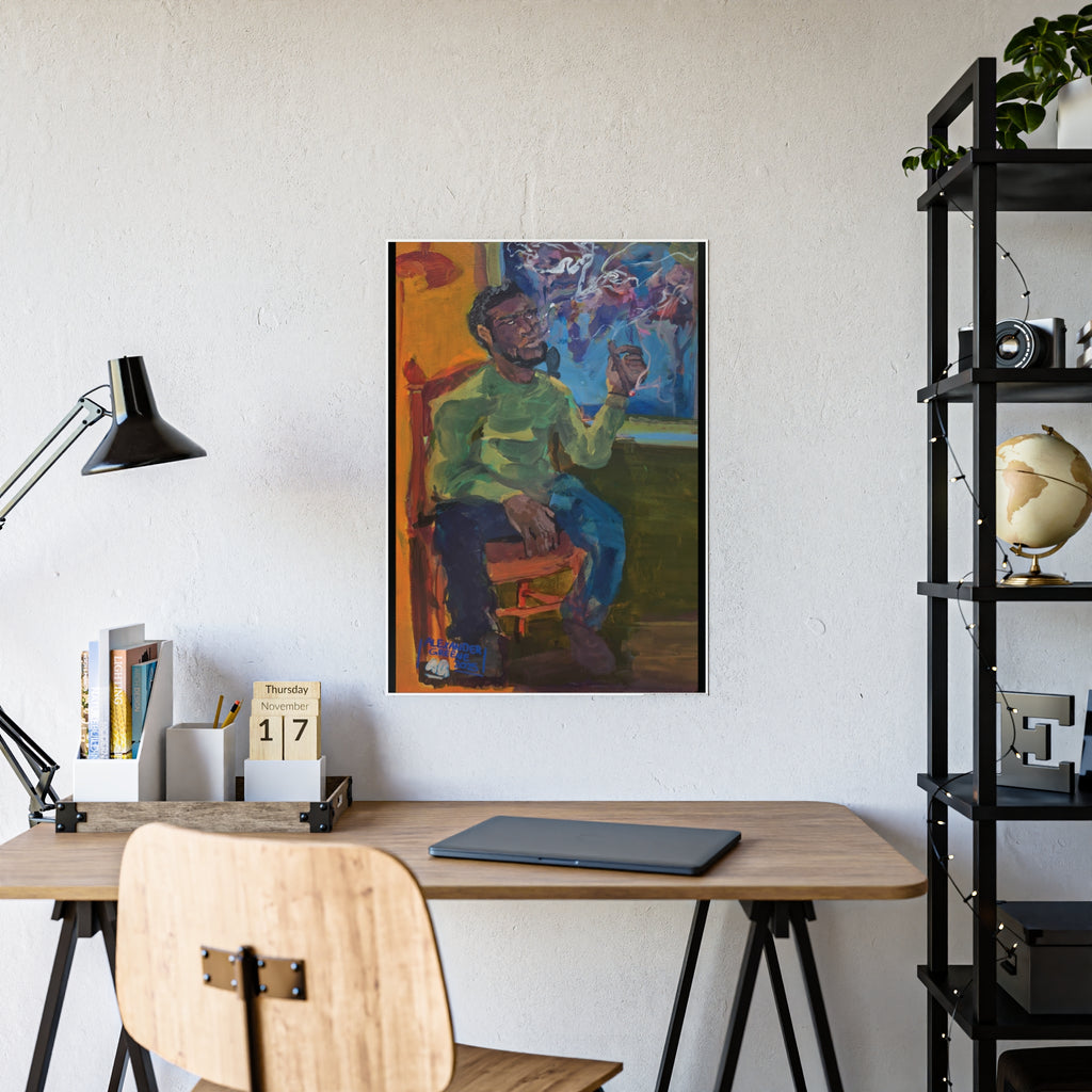 "Smokebreak" Poster Print