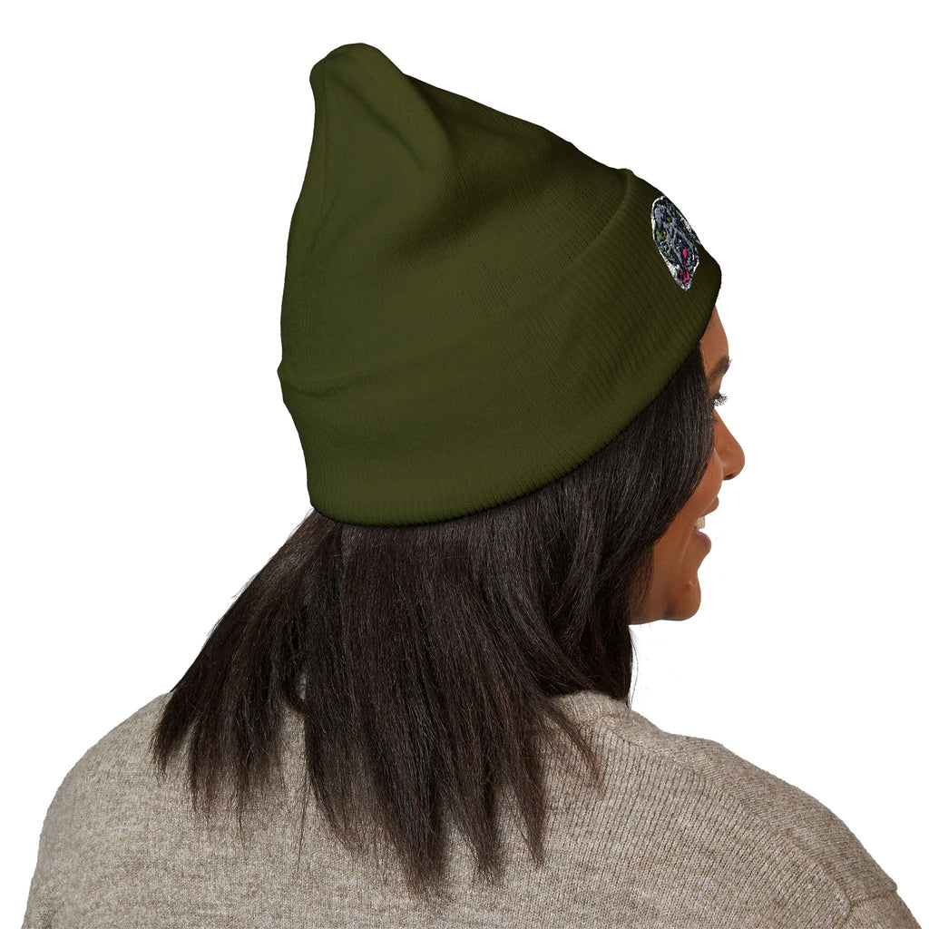 Snake Punk Beanie (Embroidery)