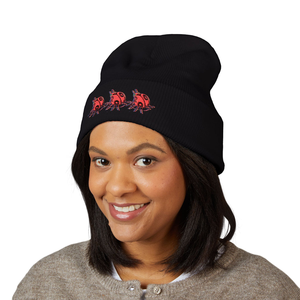 3d Buzzy Beanie (Embroidery)