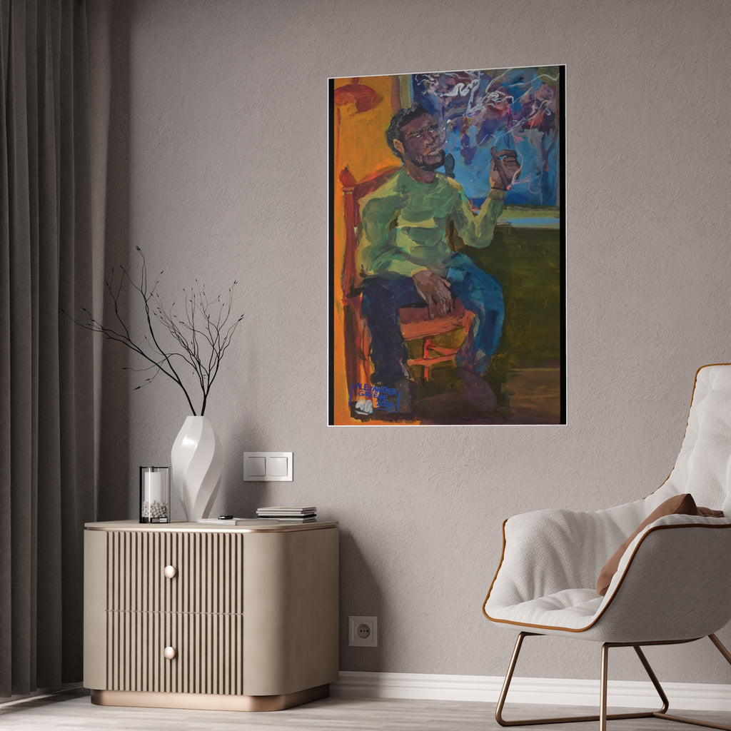 "Smokebreak" Poster Print