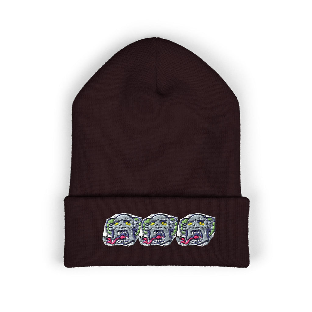 Snake Punk Beanie (Embroidery)