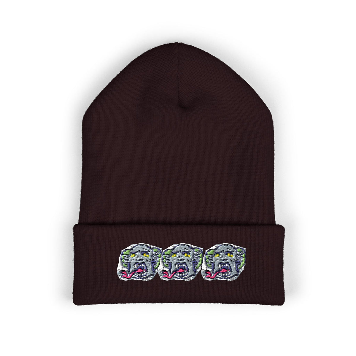 Snake Punk Beanie (Embroidery)