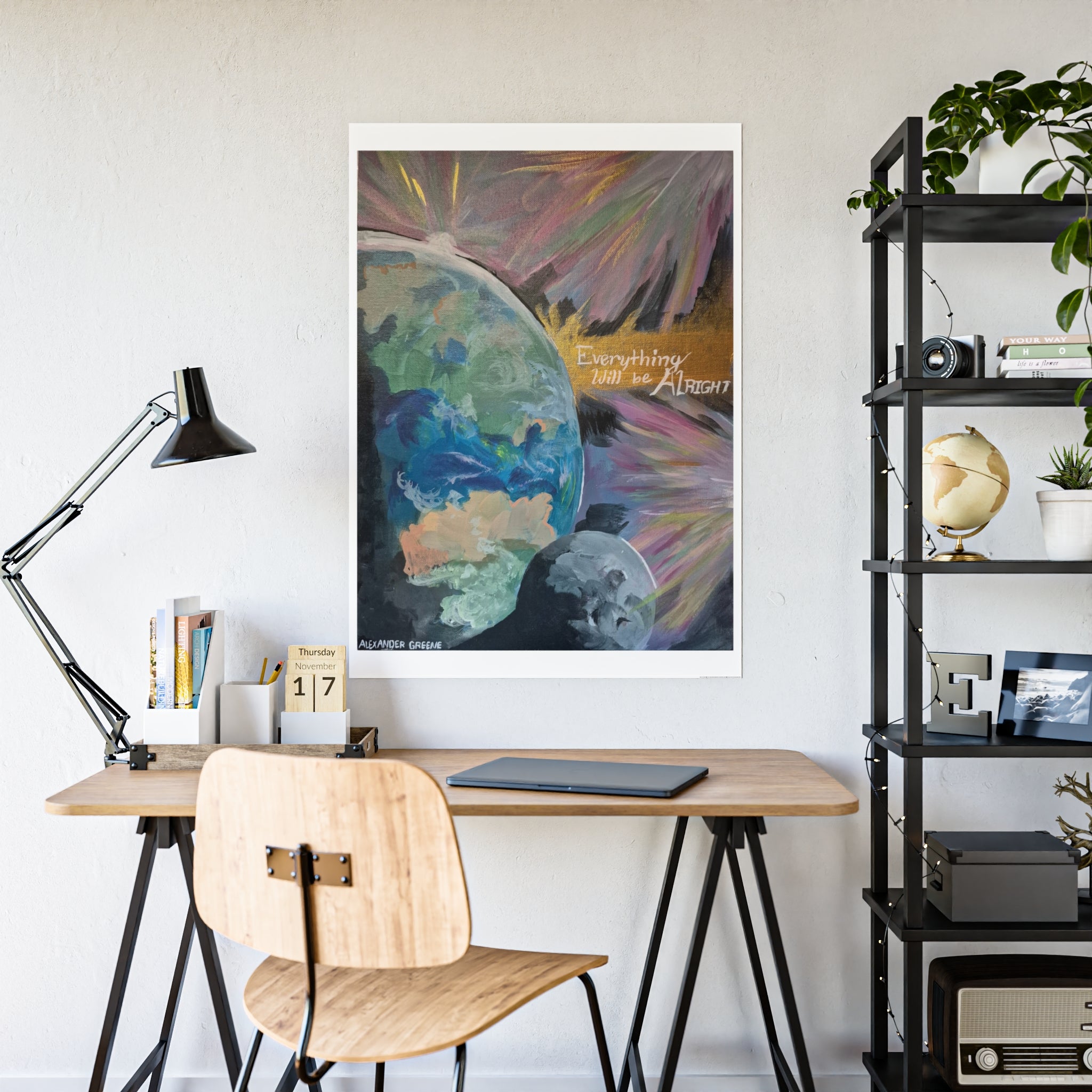 "Everything will be alright" Poster Print