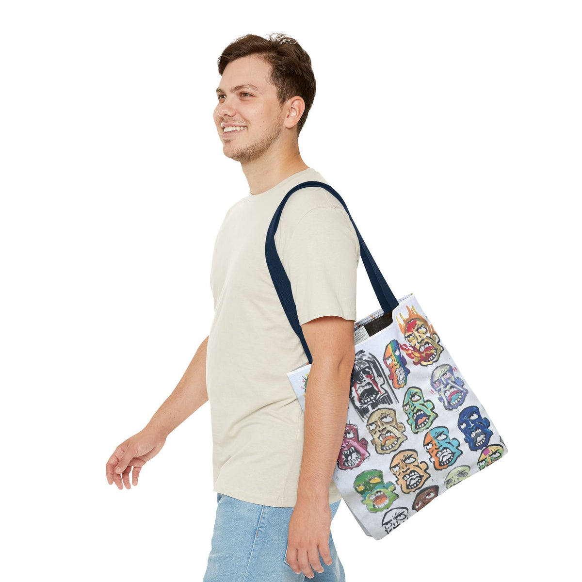 "AHH" Tote Bag (AOP)