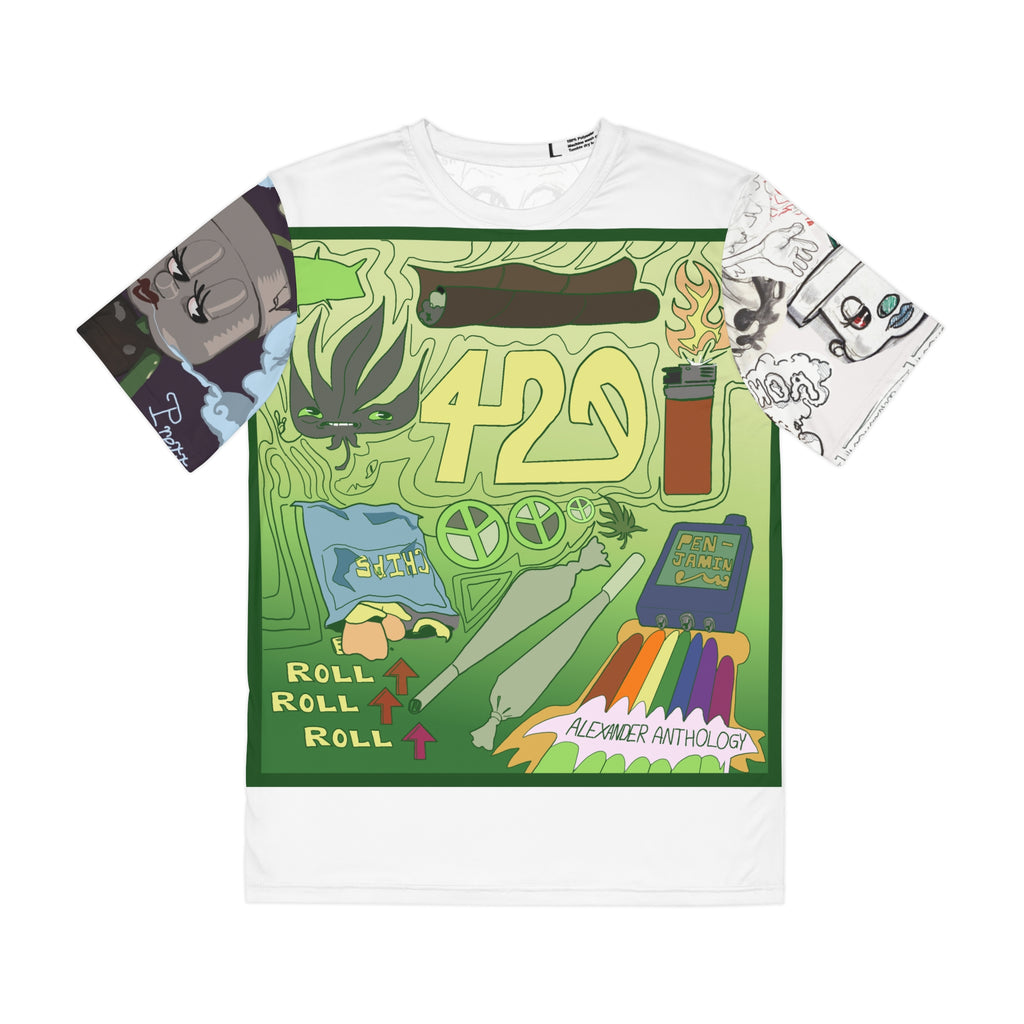 Men's Polyester Tee (AOP)